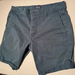 Levi’s cut-off Green denim Shorts, men’s 30